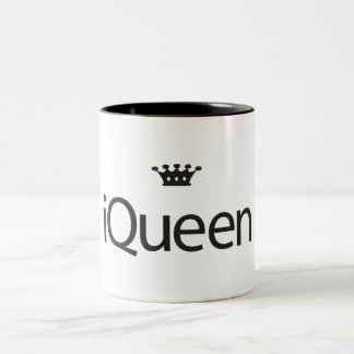 Em Dois Tons iQueen a caneca de café