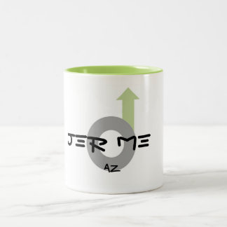 Em Dois Tons Jerome, caneca de café de AZ
