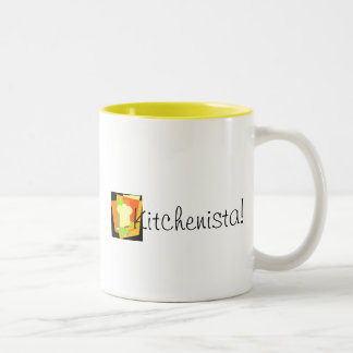 Em Dois Tons Kitchenista! Caneca de café