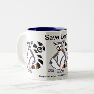 Em Dois Tons Limur - Caneca de café com duas tonalidades