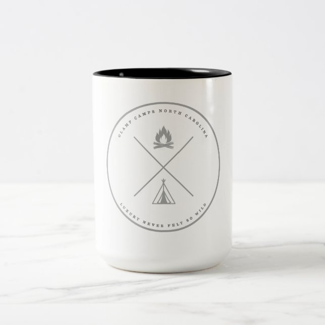 Em Dois Tons Logotipo da caneca de café nos Campos de Gababo (Centro)