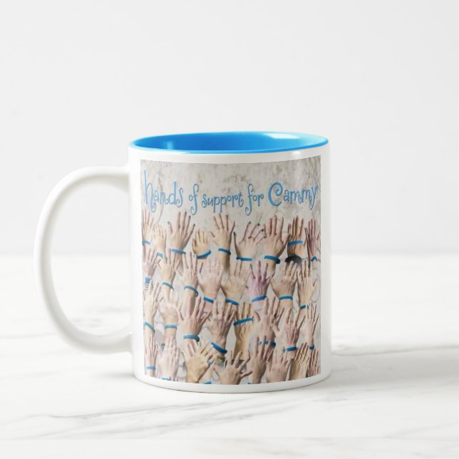 Em Dois Tons Mãos para a caneca de café de Cammy (Esquerda)