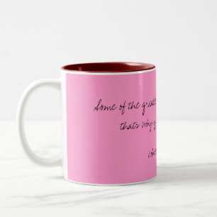 Em Dois Tons O amor cita a caneca de café
