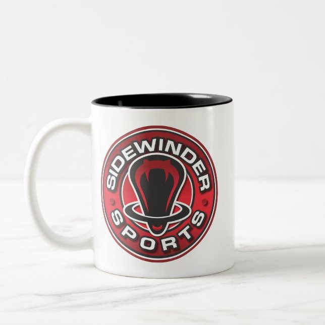 Em Dois Tons O Sidewinder ostenta a caneca de café (Esquerda)