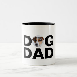Em Dois Tons Pai Cachorro, Caneca de Café Tônica Duas Cores Pre