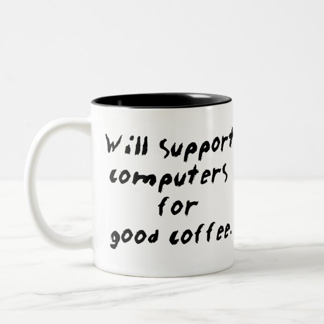 Em Dois Tons … para a boa caneca de café (Esquerda)