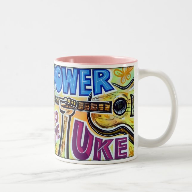 Em Dois Tons Potência para a caneca de café do Reino Unido (Direita)