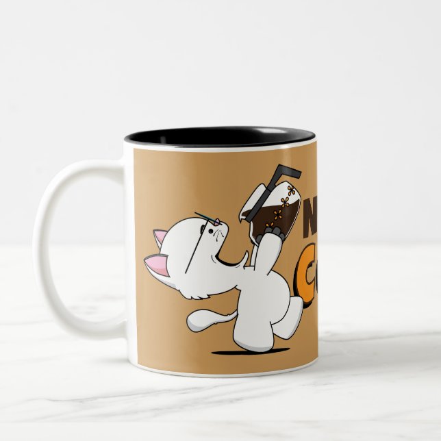 Em Dois Tons Precise mais caneca de café (Esquerda)