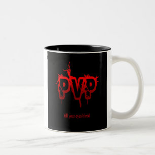 Em Dois Tons PvP até sua caneca de café sangrada olhos