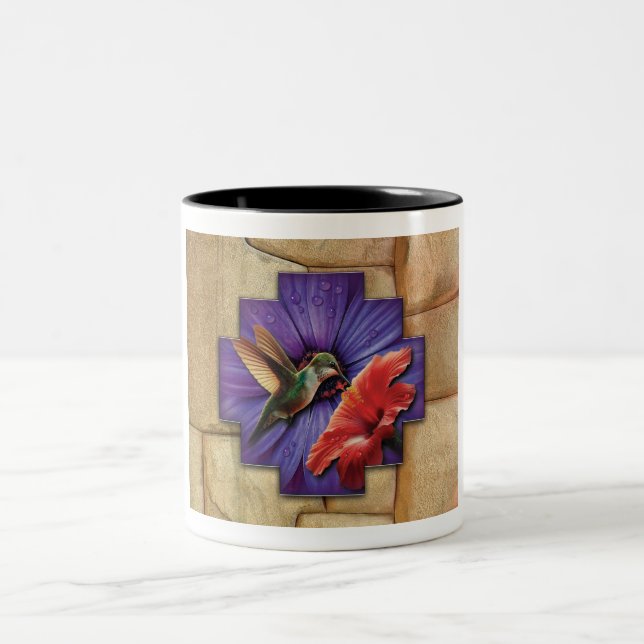 Em Dois Tons Q'ENTI - Caneca de Café (Centro)