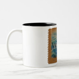 Em Dois Tons Quatro Elementos - Água - Caneca de Café