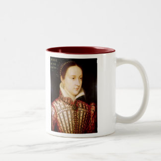Em Dois Tons Rainha de Mary da caneca de café escocesa