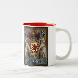 Em Dois Tons Rainha de Mary da caneca de café escocesa da