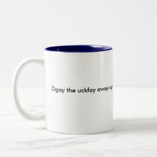 Em Dois Tons Sai da caneca de café
