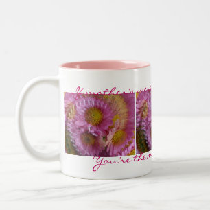 Em Dois Tons "Se as mães eram flores…" Caneca de café
