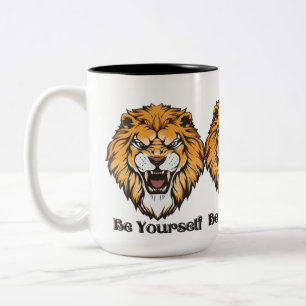 Em Dois Tons Seja você mesmo - A atitude cita a caneca de café