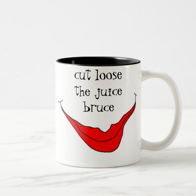Em Dois Tons solta o suco bruce caneca de café (Direita)