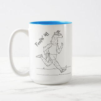 Em Dois Tons Trailpaca Feelin ele caneca de café