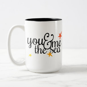 Em Dois Tons Você, mim, e a caneca de café do mar