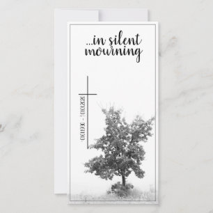 Em luto silencioso - árvore no campo 2.0