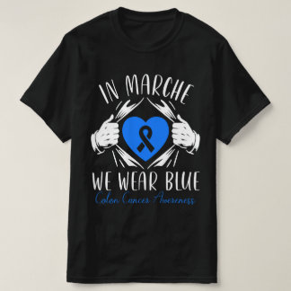 Em Março Usamos Camiseta Azul