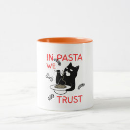 Em Massa Nós Confiamos – Caneca Divertida para Ama