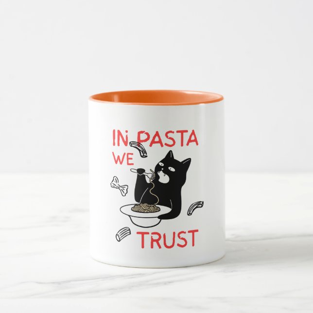 Em Massa Nós Confiamos – Caneca Divertida para Ama (Centro)