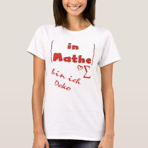 em mathe caixa ich deko T-Shirt