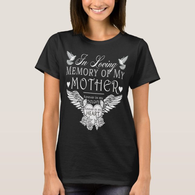Em Memória Amante Mãe Memorial Camisa (Frente)