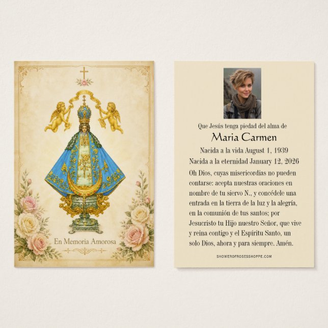 Em Memória Amorosa Virgem de São João (Frente & Verso)