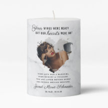 Em memória de amor | Funeral de Foto de Quadro Cor