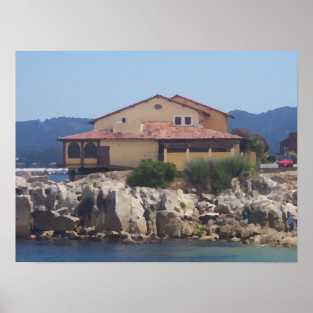 Em Monterey Poster (Frente)