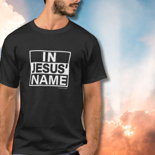 Em Nome de Jesus, Camisa Personalizada
