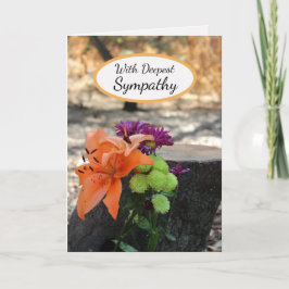 Em nosso Cartão de condolências de Pensamentos e C