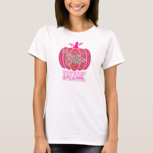 Em outubro Vestimos O Cancer De Camisa De Abóbora 