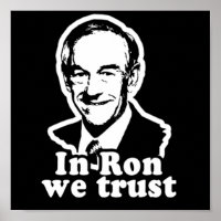 Em Ron, confiamos no Poster da Campanha