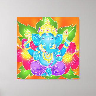 Em Tela 3FT x 3FT GANESH WALL GRAPHIC batik Impressão