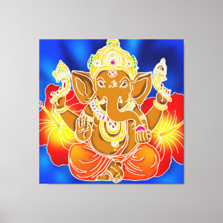 Em Tela 3FT x 3FT GANESH WALL GRAPHIC batik Impressão