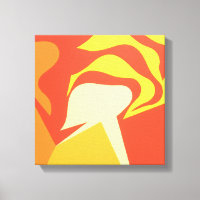 A Impressão Abstrata Amarela Desconhecida Brilhant