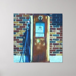 Em Tela Bomba de Gás Vintage Impressão