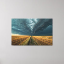 Em Tela Cartaz de Blue Norther - Impressão de Frente Meteo