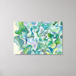 Em Tela Echeveria 'Blue Frills' Impressão