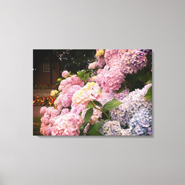 Em Tela Fotografia Floral Wall Art Impressão (Frente)