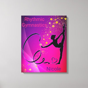 Em Tela Ginástica Rítmica Impressão de Telas Estreitas
