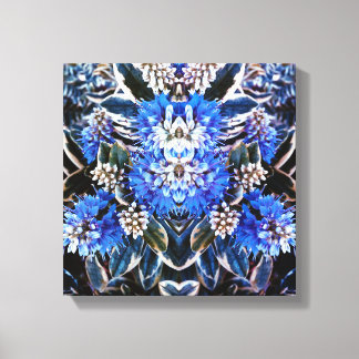 Em Tela Impressão bonito e azul