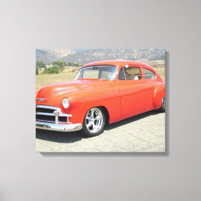 Em Tela impressão Chevrolet 1950 (Frente)