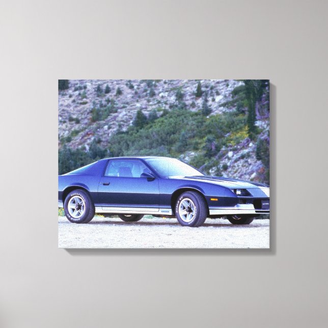 Em Tela impressão Chevy Camaro Z28, 1984 (Frente)