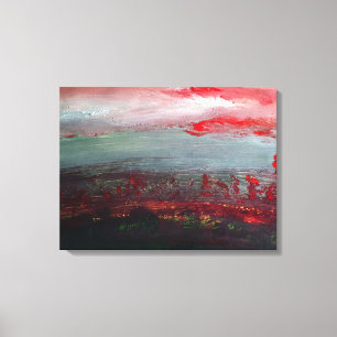 Em Tela Impressão de 24" x 18" Painting