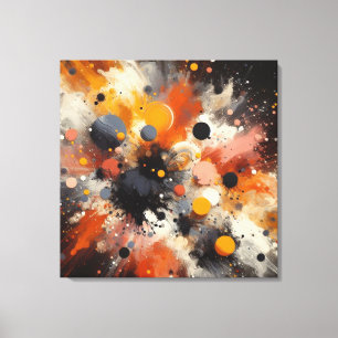 Em Tela Impressão de Abstrato de Explosão de Cores