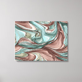 Em Tela Impressão de Abstrato de parede de cores giratória